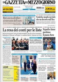 It is one of the leading newspapers published in southern italy with most of its readers living in apulia and basilicata. Gazzetta Del Mezzogiorno Sciopero Dei Poligrafici