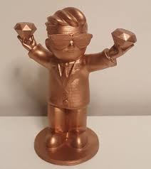 Fortitude in continuing to hold an extremely risky financial position. Diamond Hands Figure Bronze Color Larsip Shop