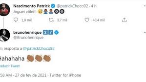Jun 03, 2021 · dirigente do internacional ironiza possível ida de patrick ao flamengo e propõe troca por três jogadores. Flamengo Torcida Pede Por Bruno Henrique E Patrick Do Inter Juntos No Rubro Negro Flamengo Extra Online