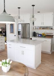 white kitchen countertops: marble