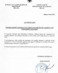 Via giacomo leopardi, 28 telefono: Te Nderuar Qytetare Ju Informojme Se Sherbimet Konsullore Facebook