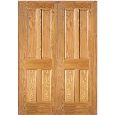 Mmi Door 60 In X 80 In 6 Panel Unfinished Red Oak Wood Both Active Solid Core Double Prehung Interior Door Z022661ba The Home Depot Prehung Interior Doors Doors Interior Double Doors Interior