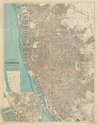 We can see 'huskisson's monument' next to the. Liverpool 1900 Majesty Maps Prints