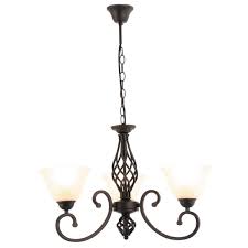 Cyprian 5 arm wrought iron chandelier. Metal Resin Wrought Iron Chandelier Global Light Fittings