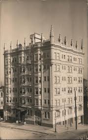 Learn more about the city's history and character in this. Chateau Bohlig Powell Pine Streets San Francisco Ca Postcard