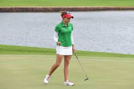 Gaby lopez, one of just two mexican golfers ever to win on the lpga tour, has been thinking about the tokyo olympics for some time now. Gaby Lopez Blue Bay Lpga 2018 Fist Pump Golf Digest Middle East