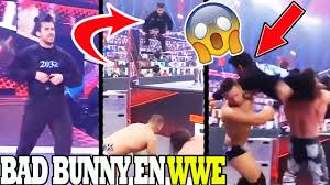 What are your 2021 royal rumble predictions? Bad Bunny Sorprende En La Wwe Royal Rumble 2021 Youtube