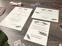 Foil Wedding Invitation Set On Luxury Card Modern Etsy Wedding Invitation Inspiration Illustrated Wedding Invitations Wedding Invitation Sets