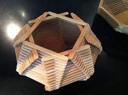Art And Crafts Art With Ice Cream Sticks Diy Popsicle Stick Crafts Popsicle Stick Crafts Craft Stick Crafts