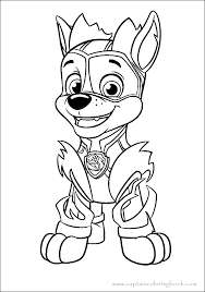 There is a large upsurge in coloring publications specifically for people within the last 6 or 7 years. Mighty Pups Coloring Pages Chase Novocom Top