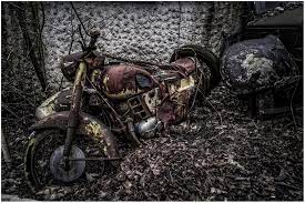 Rotten Motorcycle By Norbert Peter On 500px Motorcycle Hiking Boots Abandoned
