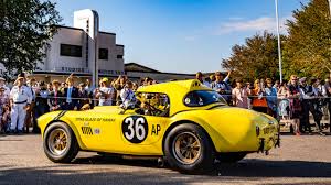 Image result for Canary Yellow 1965 AC Cars