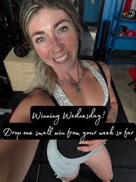 Sharing weekly fitness highlights