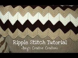 About 12 ounces each of 3 different colors (36 ounces total) will make a 40 inch by 60 inch afghan (the ideal size for project. How To Crochet Ripple Stitch Afghan Blanket Tutorial Youtube