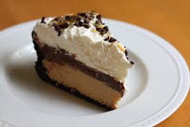 Press into a pie pan and bake until set, 5 to 7 minutes. Chocolate Peanut Butter Cream Pie The Gourmand Mom