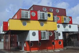 Rumah kontena malaysia, sungai patani, kedah, malaysia. Rumah Kontena