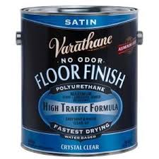 Varathane 1 Gal Clear Satin Water Based Floor Polyurethane 2 Pack 230231 Floor Finishes Flooring Wood Floor Finishes