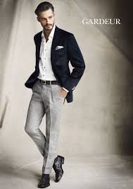 Gardeur Classic Blazer Formal Men Outfit Mens Outfits Mens Semi Formal Wear
