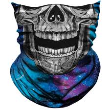 New Fortnite Skulltrooper Galaxy Halloween Skin Mask Outdoor Bandana Halloween Masks Ghost Face Mask Mask