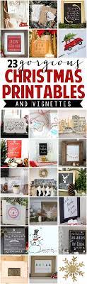Free Christmas Printable A Ten Minute Holiday Vignette Free Christmas Printables Christmas Diy Free Christmas