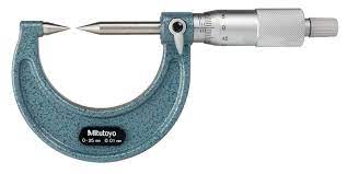 It came with a bad battery to begin with. Mitutoyo Product Point Micrometer With Hardened Tip