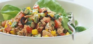 Salade De Thon A La Tunisienne Ricardo Recipe Stuffed Peppers Tunisian Food Wine Recipes