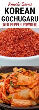 Gochugaru Korean Red Chili Powder About Buying And Using Guide Stuffed Peppers Kimchi Recipe Kimchi