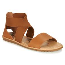 Sorel Ella Sandal Brown Fast Delivery Spartoo Europe Shoes Sandals Women 71 99