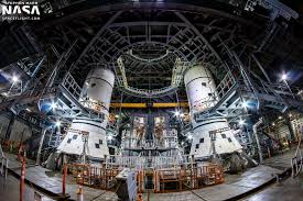 The satellite designs also required that the space shuttle have a 4.6 by 18 m (15 by 60 ft) payload bay. Ten Years On Northrop Grumman Reflects On Changes To Solid Rocket Motors From Shuttle To Sls Era Nasaspaceflight Com