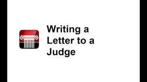 The person who is writing such a letter should get in touch with the lawyer concerned to draft this kind of a letter and present it before the court. Lessons In Law Writing A Letter To A Judge Youtube