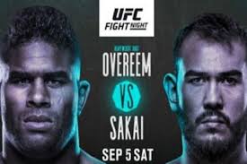 Watch ufc fight night, all the prelims and main cards and every ppv. Ufc Fight Night 176 Overeem Vs Sakai Results Fight Card Recap Highlights Full Results September 5