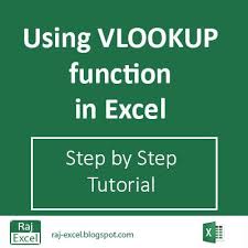 Using Vlookup Function In Excel Step By Step Tutorial Vlookup Excel Excel Tutorials Excel Hacks