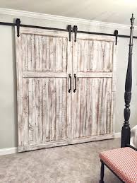Check spelling or type a new query. Custom 2 Panel Biparting Sliding Doors With White Wash Finish And Black Hardware Grain Designs