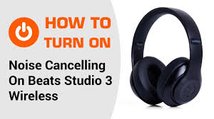 The lights under the power button show the charge amount. How To Turn On Noise Cancelling On Beats Studio 3 Wireless Youtube