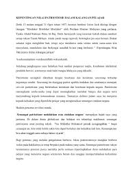 Contoh karangan ramalan / fokus spm. Pidato Semangat Patriotisme