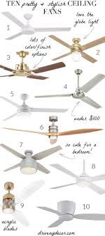 Ten Stylish Ceiling Fans It S Time To Kick Your Dated Ones To The Curb Driven By Decor In 2020 Ceiling Fan Bedroom Modern Ceiling Fan Best Ceiling Fans