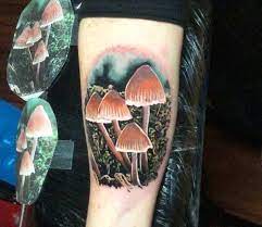 Free shipping available on the freshest hippie room decor, bohemian wall hanging psychedelic tapestries and black light wall art. Magic Mushrooms Tattoo By Brandon Mcgillvery Post 26033