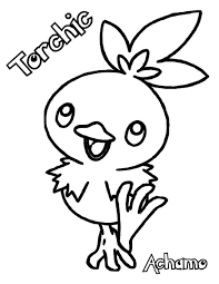 27 miraculous ladybug coloring pages. Torchic Achamo Coloring Page Free Printable Coloring Pages For Kids
