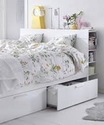 Add even more space with bedframes that come with drawers; Products Bed Frame With Storage Brimnes Bed Headboard Storage