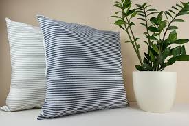 Black And White Striped Pillow Cover Pin On Almohadones