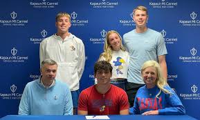 Congratulations to our seniors who signed yesterday: Jackie Ackerman for  rowing at University of Tulsa, Cael Armstrong for soccer at Pratt Community  College, Jack Judkins for tennis at Newman University, Brooks Powers