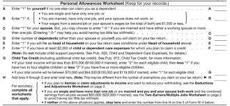 The worksheet will help you figure the number of withholding allowances you are entitled to claim. How Many Exemptions Do I Claim On My W 4 Form Tandem Hr