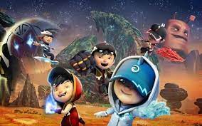 Boboiboy kuasa 7 di boboiboy the movie, keren tak? Gambar Boboiboy Gambar Boboiboy Kuasa 5