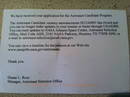 astronaut candidate program application
