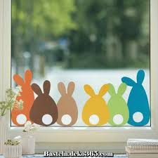 Eine druckvorlage mit der ihr ein wirklich süßes osternest oder einen osterkorb ganz schnell selbst basteln könnt. Diy Ostern Fensterdekorationen Excuisite Zu Tun Sein Sie So Schnell Wie Moglich Kopieren Basteln Mit Kids