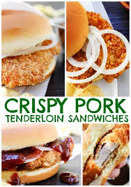 Then, use your hands to pull off the membrane. Pork Tenderloin Sandwiches Recipe Pork Tenderloin Sandwich Crispy Pork Easy Cooking Recipes