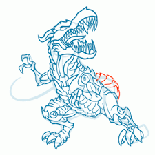 How To Draw Grimlock Transformers Age Of Extinction By Kingtutorial Transformers Drawing Transformers Age Drawings