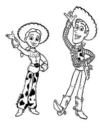 20 toy story pictures to print and color: Jessie And Woody From Toy Story Coloring Page Download Print Online Coloring Pages For Free Col Toy Story Coloring Pages Woody Toy Story Jessie Toy Story