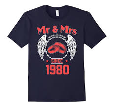 37th wedding anniversary gifts t shirts