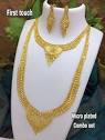Real Gold look Bombay Design Long... - Nisha Collections | Facebook